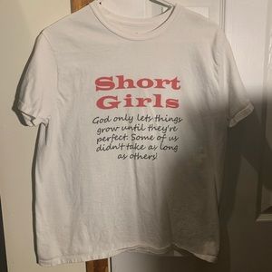 Short girls t shirt